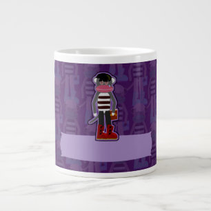 Caneca De Café Grande Emo Sockmonkey