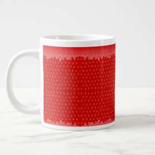 Caneca De Café Grande Emperramento de Fruta líquida com textura de moran
