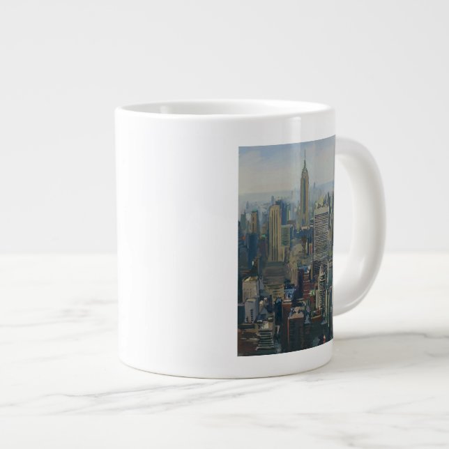 Caneca De Café Grande Empire State Building 2012 (Frente Esquerda)