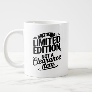 Caneca De Café Grande Empoderamento - Você não está à venda, você é excl
