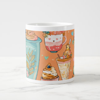 Caneca De Café Grande Encher apenas as vibrações