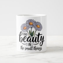 Encontre beleza nas pequenas coisas