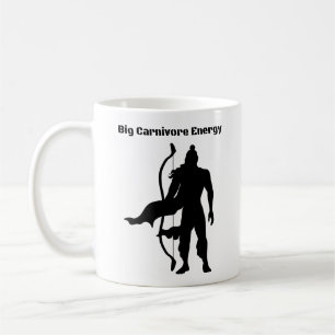 Caneca De Café Grande Energia Carnívora
