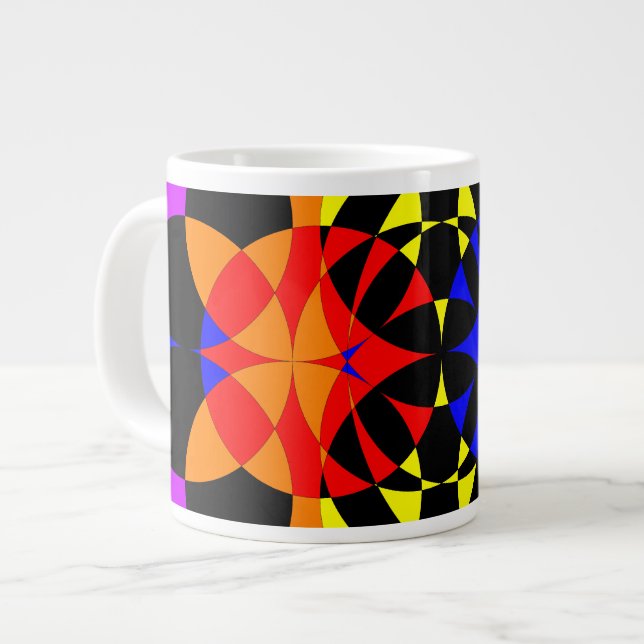 Caneca De Café Grande Energize por Kenneth Yoncich (Frente Esquerda)