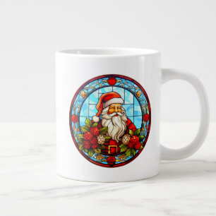 Caneca De Café Grande Enfeites de natal De Vidro Estreitado-67672