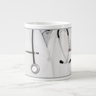 Caneca De Café Grande Enfermeira criativa