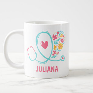 Caneca De Café Grande Enfermeiro / Médico / CNA / RNA