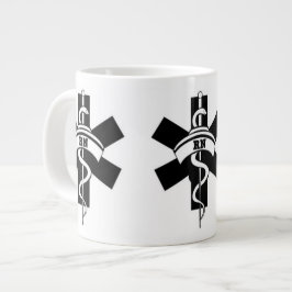 Caneca De Café Grande Enfermeiros RN