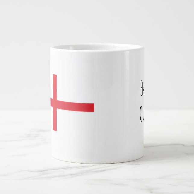 Caneca De Café Grande England Patriot Mug (Frente)