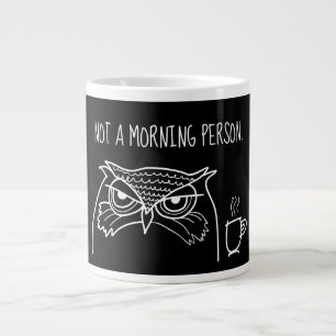 Caneca De Café Grande Engraçada citação Sarcástica, não uma pessoa da ma