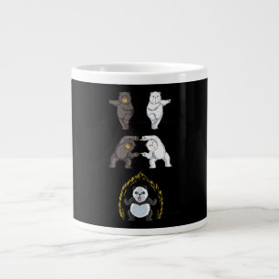 Caneca De Café Grande Engraçado Amante de os animais de Urso Polar