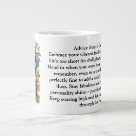 Caneca De Café Grande Engraçado Conselhos De Um Turiano