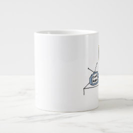 Caneca De Café Grande Engraçado Cosmético Cirurgião Plástico Jumbo Mug