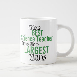 Caneca De Café Grande Engraçado melhor professor de Ciências e Ciênci