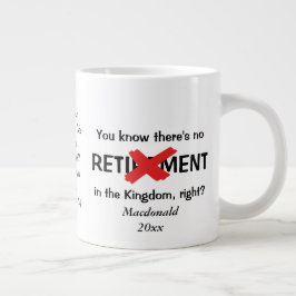 Caneca De Café Grande Engraçado, Personalizado Cristão, Retirada de Café