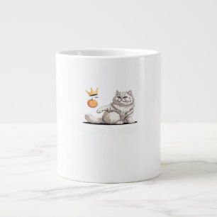 Caneca De Café Grande Engraçado Sem Reis Na América