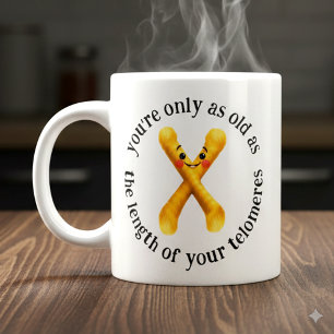Caneca De Café Grande Engraçado Você só tem a idade do comprimento de ..