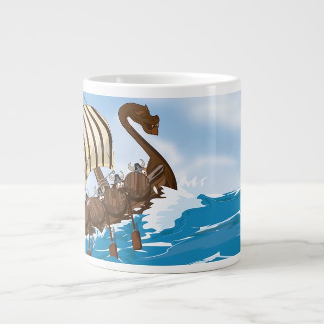 Caneca De Café Grande Envio de Viagem (Frente)