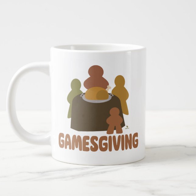 Caneca De Café Grande Epic Gamestransando Engraçados Boardgamers de Ação (Esquerda)