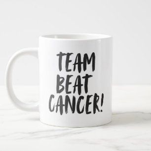 Caneca De Café Grande Equipe Derrota o Câncer Itens de Presente de Pac