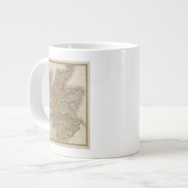 Caneca De Café Grande Escócia 12 (Frente Esquerda)