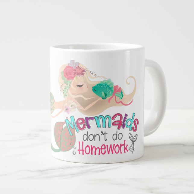 Caneca De Café Grande Escola - Jumbo Mug (Frente Esquerda)
