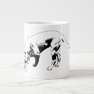 Caneca De Café Grande Escoteiro de outono em Tinta