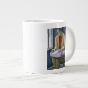 Caneca De Café Grande Escrevendo Man 2004