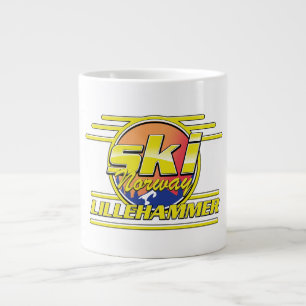 Caneca De Café Grande Eski Norway Lillehammer vibe