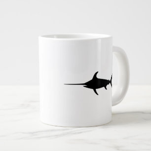 Caneca De Café Grande Espadim Preto
