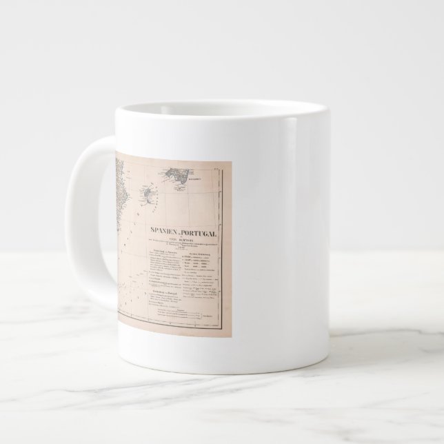 Caneca De Café Grande Espanha meridional (Frente Esquerda)