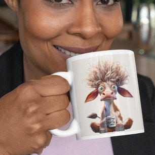 Caneca De Café Grande Esperando o café entrar