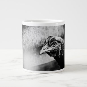 Caneca De Café Grande espíritos e galinhas