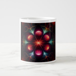 Caneca De Café Grande Esporos Esféricos Em Uma Cena de Fantasia Selvagem