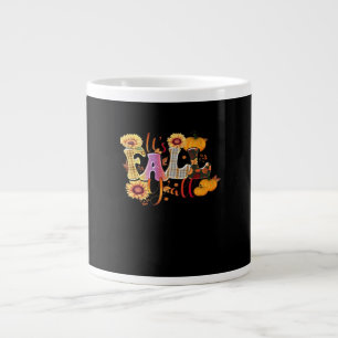 Caneca De Café Grande Está no outono - Todos os anos, Design de outono -