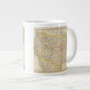Caneca De Café Grande Estados Unidos 4