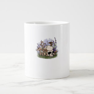Caneca De Café Grande Estética Cottagecore Cogumelo Homem Goblincore Fan