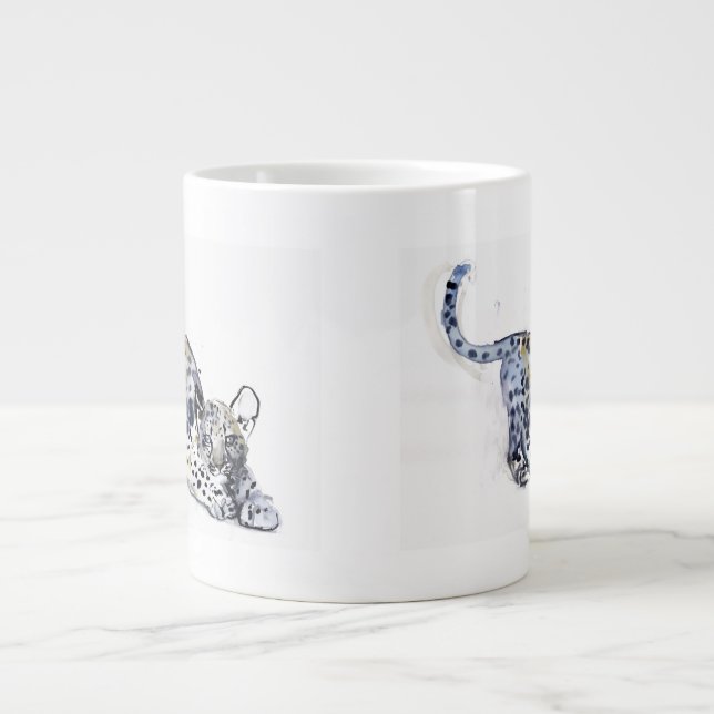 Caneca De Café Grande Esticando Cub (Frente)