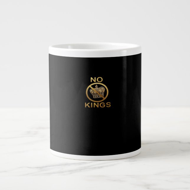Caneca De Café Grande Estilo Criativo Sem Reis (Frente)