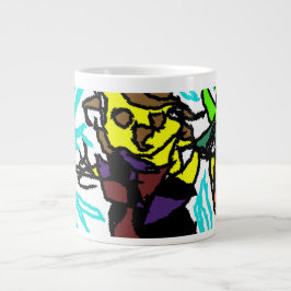 Caneca De Café Grande Estilo de espantalho