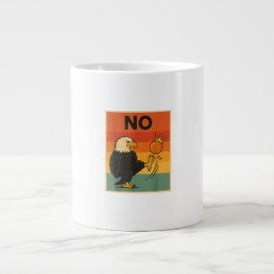 Caneca De Café Grande Estilo engraçado sem reis na América para homens e