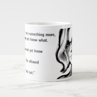 Caneca De Café Grande Estou me tornando