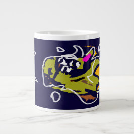 Caneca De Café Grande Estrelas do Bat