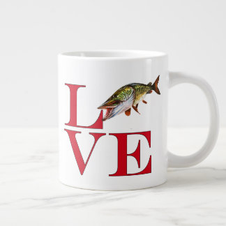 Caneca De Café Grande Eu Adoro Muskie
