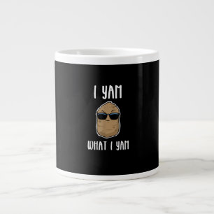 Caneca De Café Grande Eu Grito O Que Eu Sou Engraçado Yam Sweet
