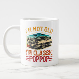 Caneca De Café Grande EU Não Sou Velho EU Sou Poppop Vovô