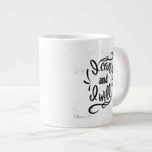 Caneca De Café Grande Eu Posso E Eu Irei