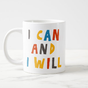 Caneca De Café Grande Eu Posso E Eu Vou