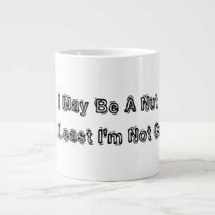 Caneca De Café Grande Eu posso ser um puto, mas pelo menos não estou rac