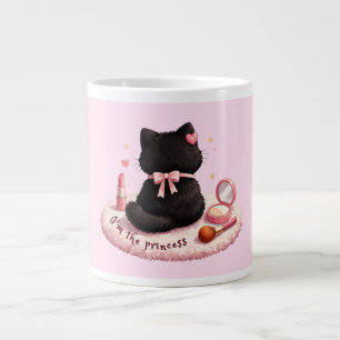 Caneca De Café Grande Eu sou a Princesa